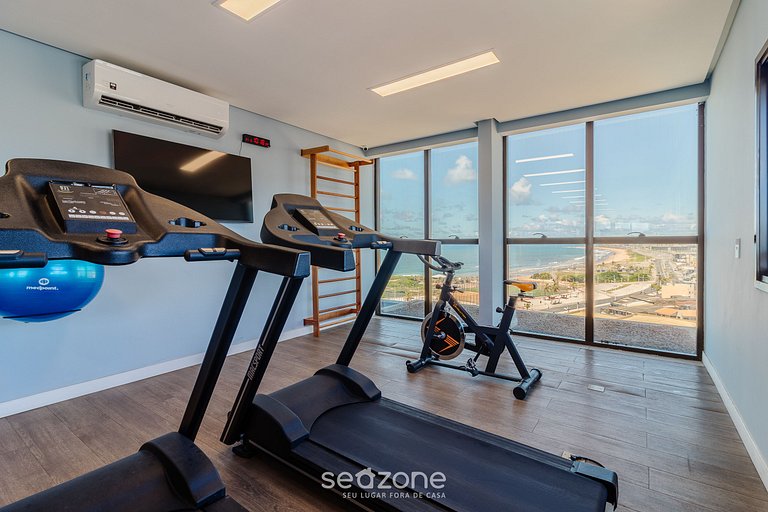 Apto con vista al mar y piscina | SOA0908