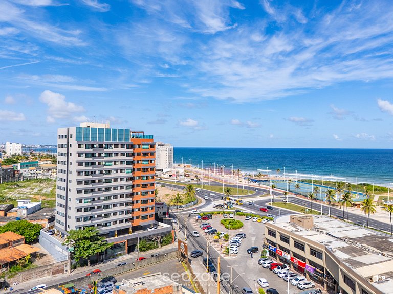 Hermoso apto c/ vista al mar y piscina SOA0909