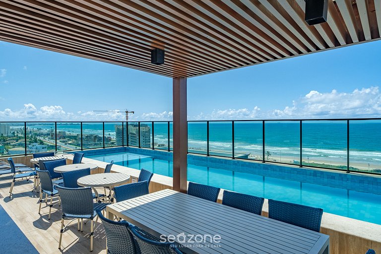 Estudio con piscina 300m Praia Salvador SOA0205
