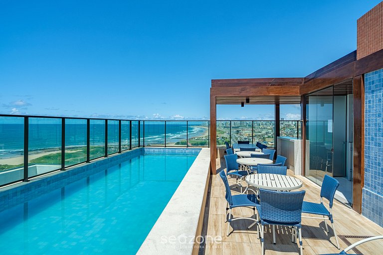 Moderno a 300 m del mar c/ piscina SOA0406