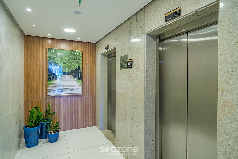 Estudio a 300m del Mar y Piscina en Azotea SOA0406