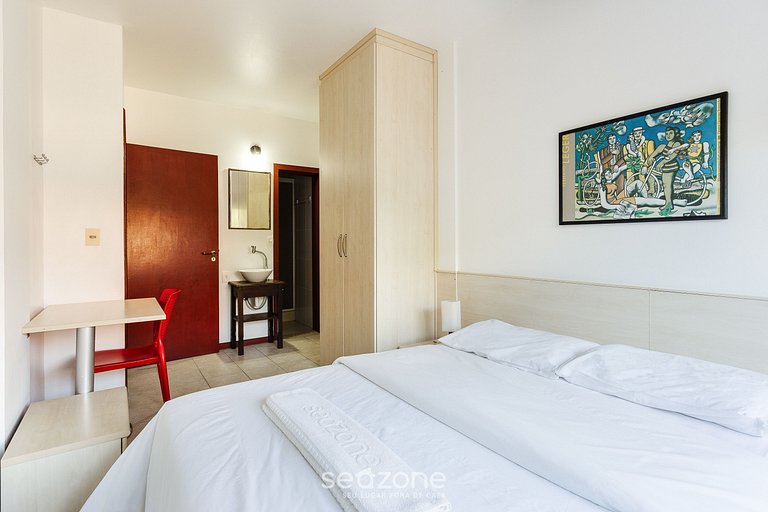 Apartamento em Jurerê aconchegante e completo ADJ205 Seazone