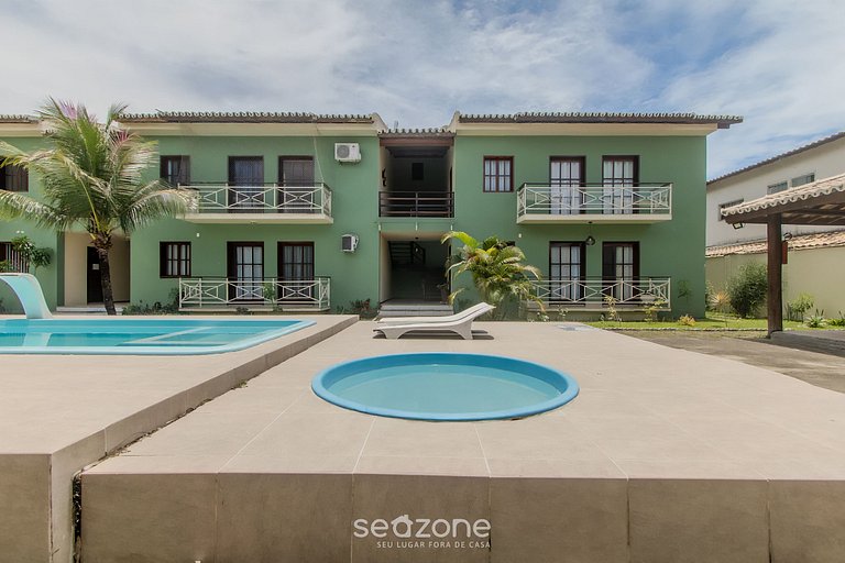 Apto 2 quartos em Cond. c/ Piscina - GIU0001