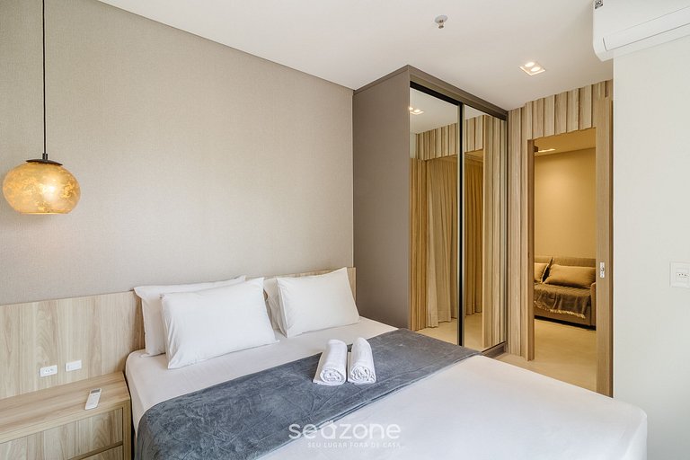 Apto em cond. c/ piscina a 220m Praia FFS0807