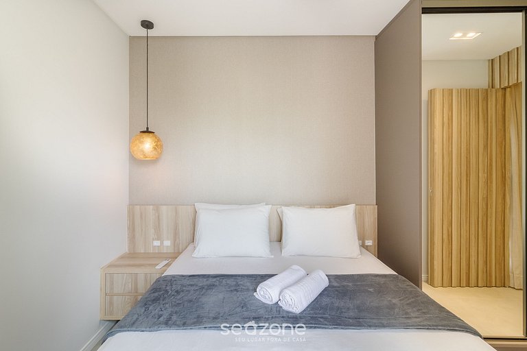 Apto em cond. c/ piscina a 220m Praia FFS0807