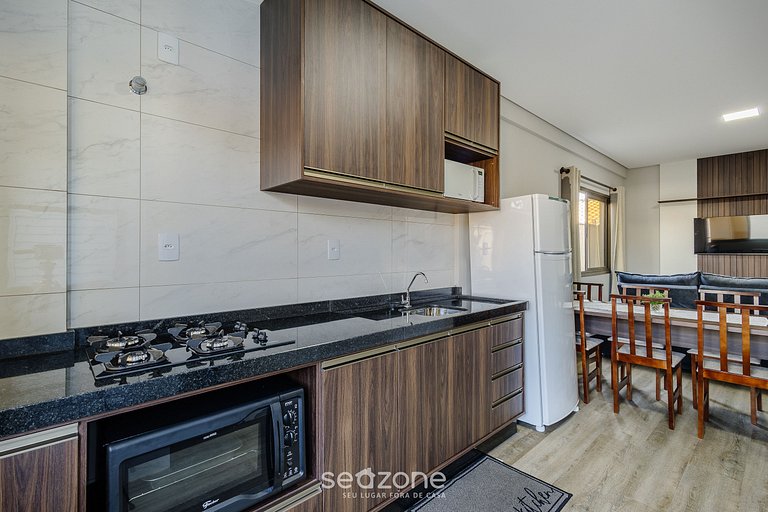 Apartamento con parrilla Playa Alegre CTD0101