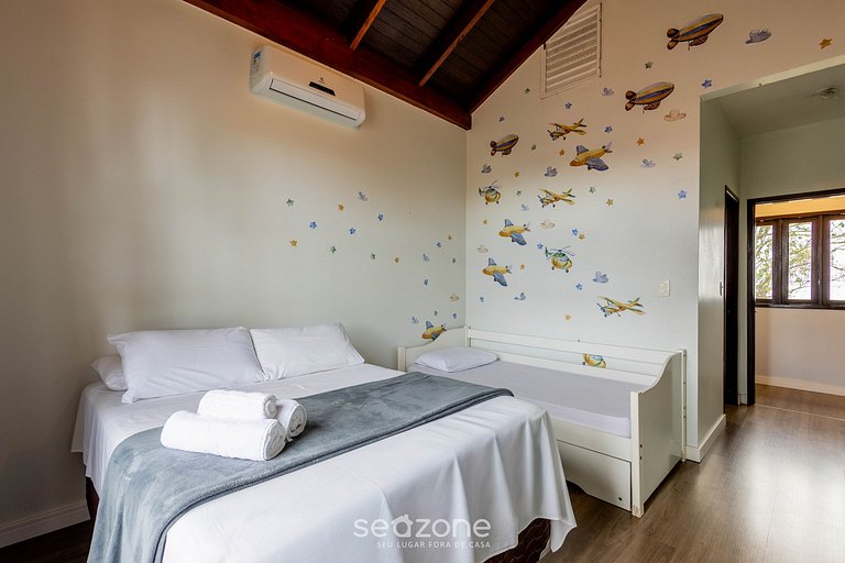 Casa 3Q c/ Churrasqueira 350m da Praia RST0206