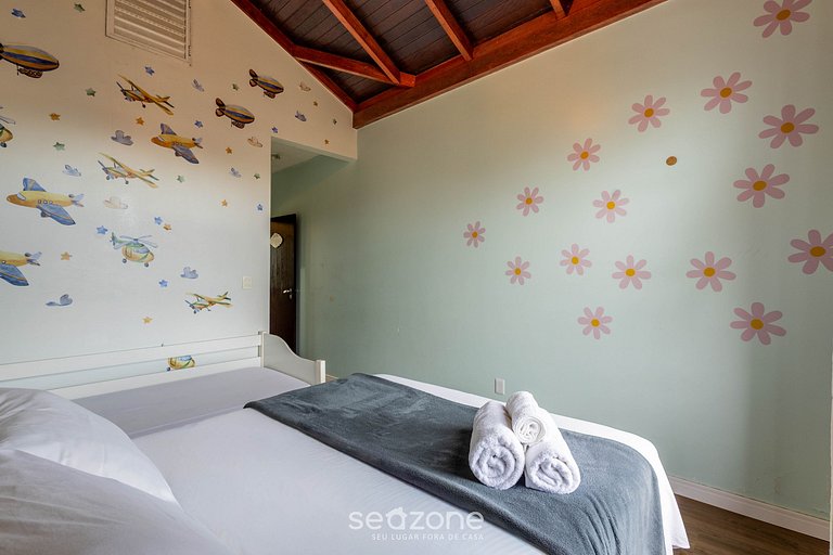 Casa 3Q c/ Churrasqueira 350m da Praia RST0206