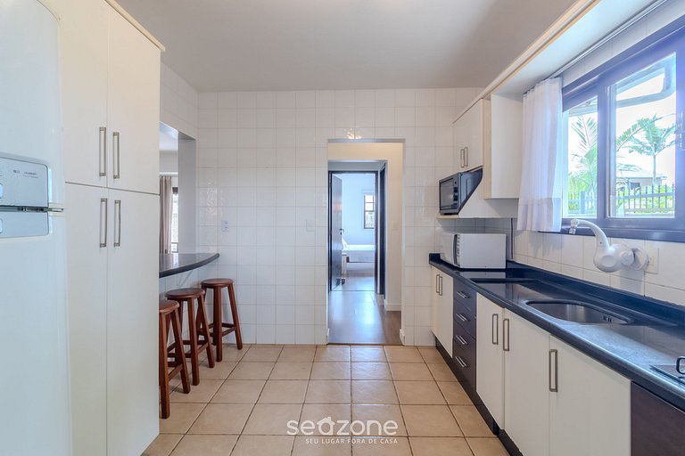 Casa 3Q c/ Churrasqueira 350m da Praia RST0206