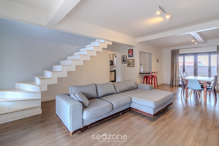 Casa 3Q c/ Churrasqueira 350m da Praia RST0206