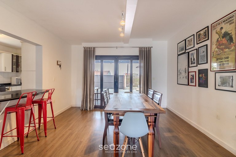 Casa 3Q c/ Churrasqueira 350m da Praia RST0206