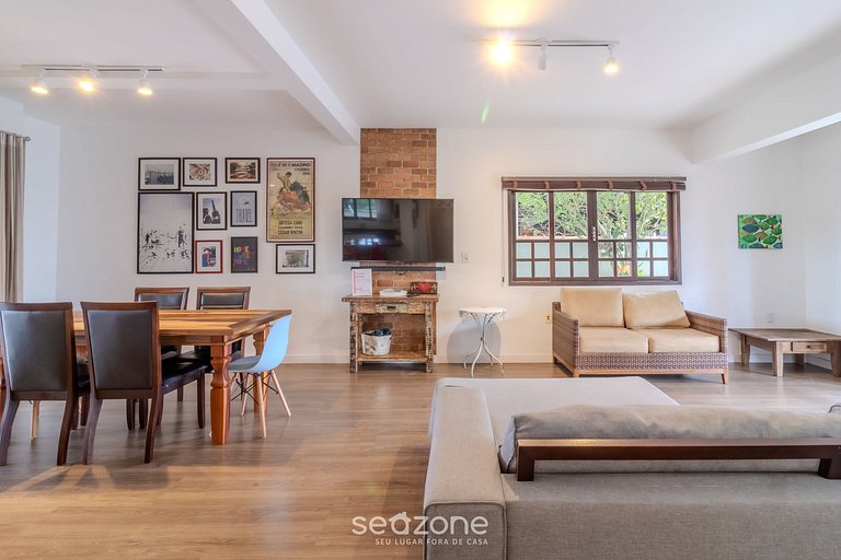 Casa 3Q c/ Churrasqueira 350m da Praia RST0206