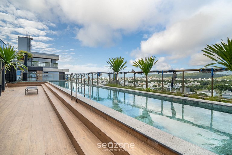 Apto con balcón y parrilla en Jurerê IHD0101