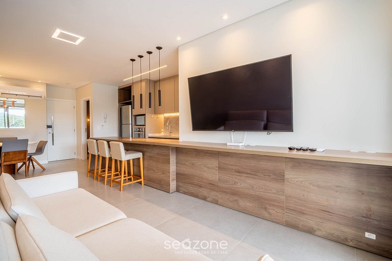 Apto con balcón y parrilla en Jurerê IHD0101