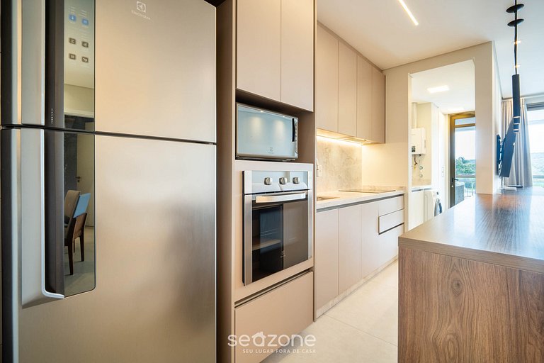 Apto con balcón y parrilla en Jurerê IHD0101