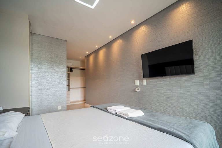 Apto con balcón y parrilla en Jurerê IHD0101