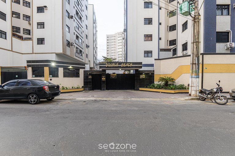 Apto c/ varanda e vista mar em Guarapari - DBH0807