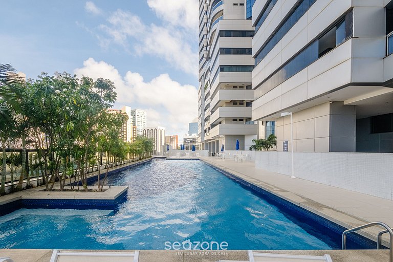 Apt Moderno C/ Varanda próx ao Shopping CSP0914