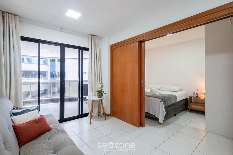 Apt Moderno C/ Varanda próx ao Shopping CSP0914