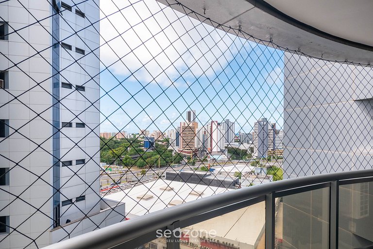 Apt Moderno C/ Varanda próx ao Shopping CSP0914