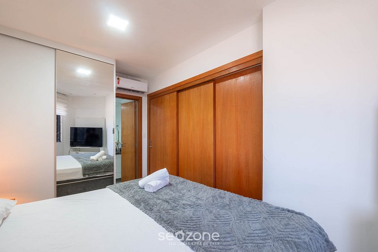 Apt Moderno C/ Varanda próx ao Shopping CSP0914