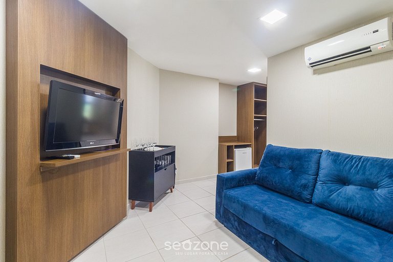 Estúdio Moderno c/ Vista Mar em Recife BCI1603