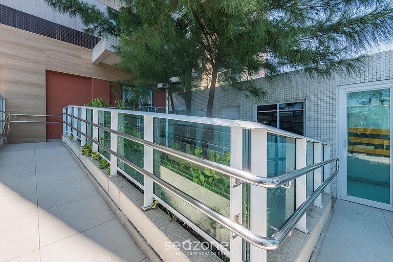 Apto. em Cond. c/ vista mar e Jacuzzi SIP0206