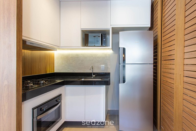 Apto moderno c/ 3 suítes a 350m da Praia - BBC0004