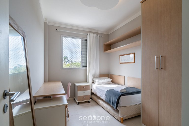 Apart de 2 dorm c/ parr a 650m de la playa ESP0301