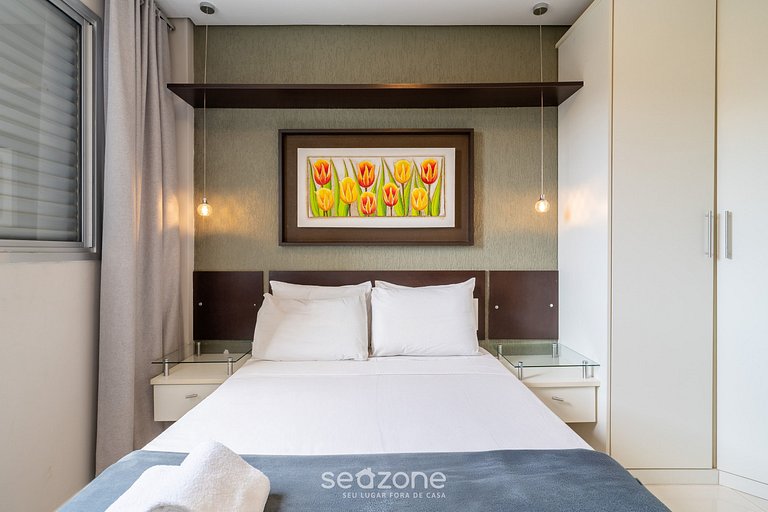 Apart de 2 dorm c/ parr a 650m de la playa ESP0301