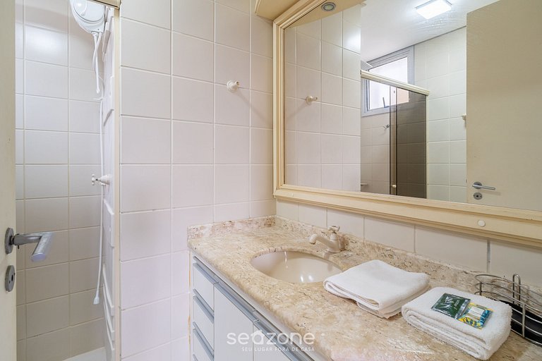 Apart de 2 dorm c/ parr a 650m de la playa ESP0301