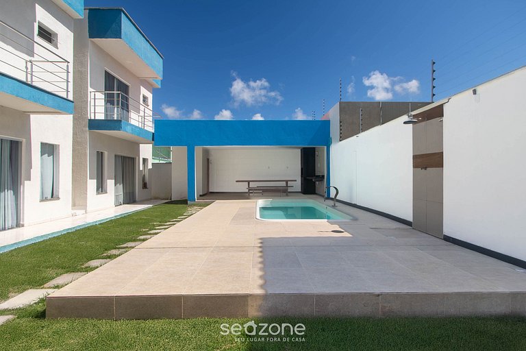 Casa c/ 2 Suítes em Cond. c/ Piscina BLV0004