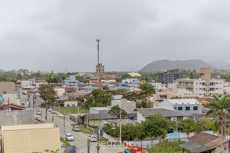 Apto Moderno c/ churrasqueira em prédio OBP0602