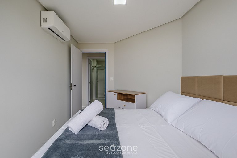 Apto Moderno c/ churrasqueira em prédio OBP0602