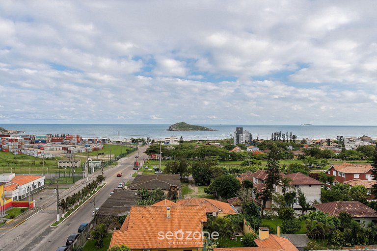 Hermoso apartamento con balcon y asador RML605