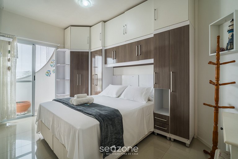 Charmoso Apto a 270m da Praia do Campeche - CBU203