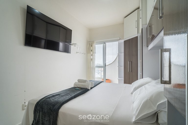 Charmoso Apto a 270m da Praia do Campeche - CBU203