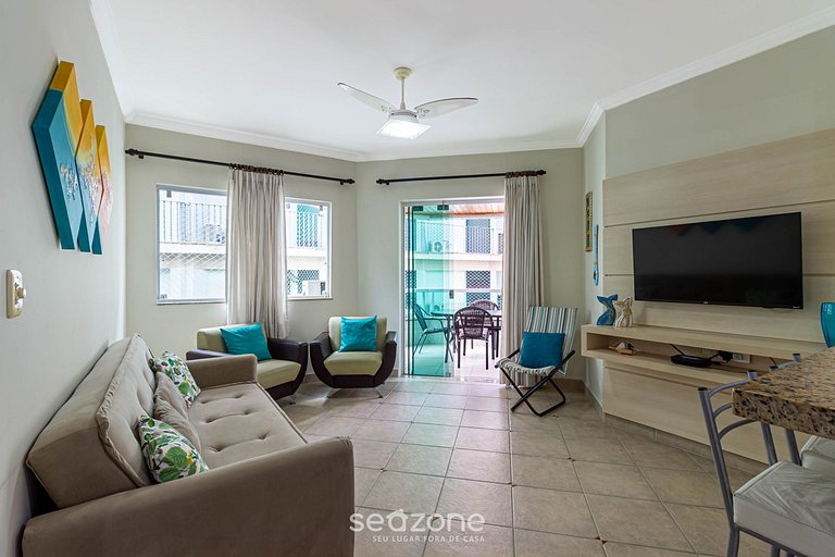 Apto con parrilla a 180 m de la playa CGB0035