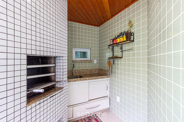 Apto con parrilla a 180 m de la playa CGB0035