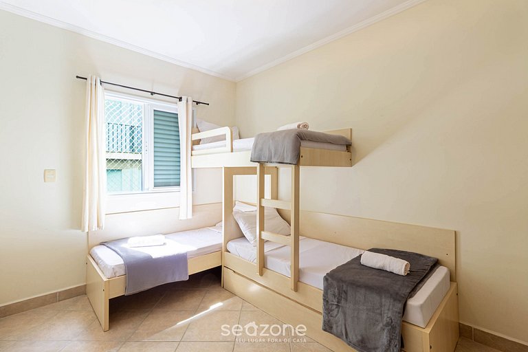 Apto con parrilla a 180 m de la playa CGB0035