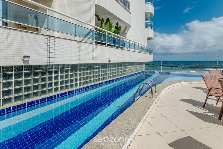 Apto c/ balcón y vista, a pasos del mar OPR0303