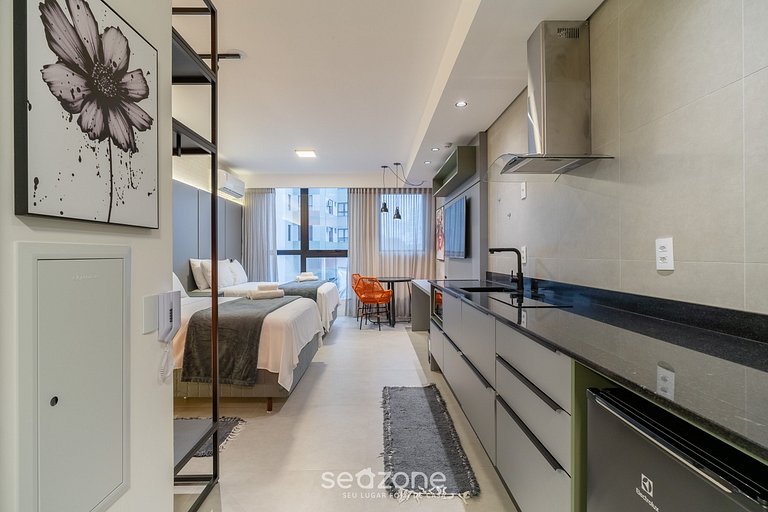 Studio moderno y completo frente al HU VTD0109