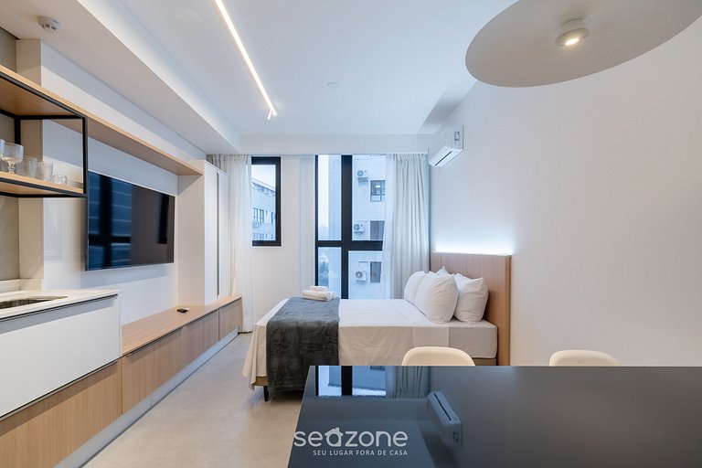 Estudio completo, condominio con gimnasio VTD0605