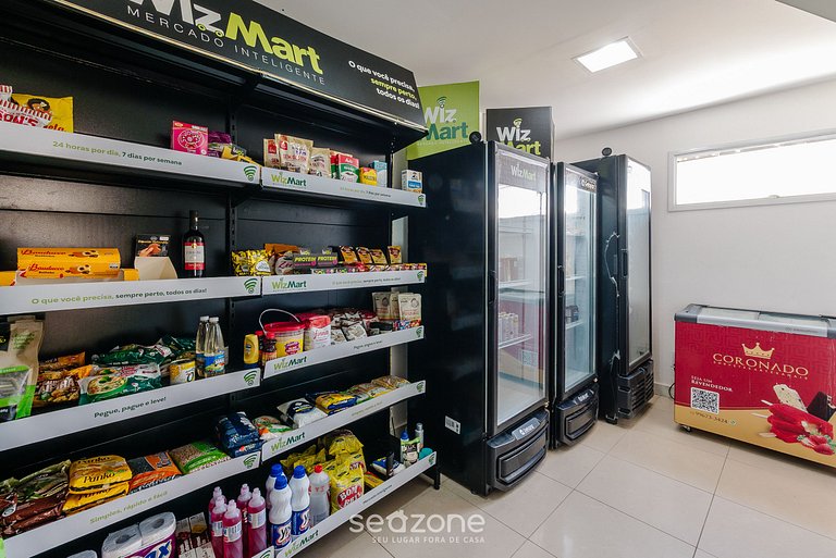 Apto c/ varanda e vista a passos da Praia OPR0303