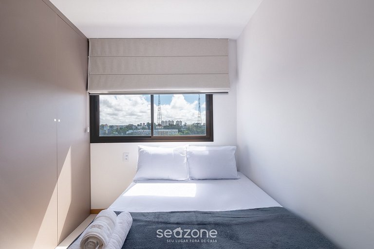 Estudio Moderno en condominio con piscina HFO0208