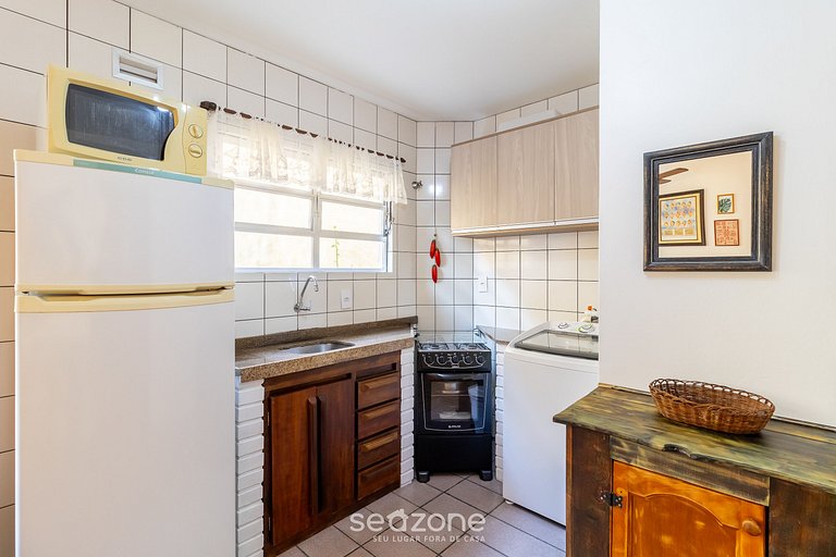 Belo apto c/ churrasq. próx a praia BOU0101