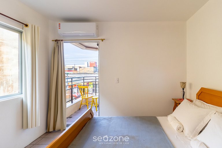 Bonito apt c/ parrilla, cerca de la playa. BOU0101