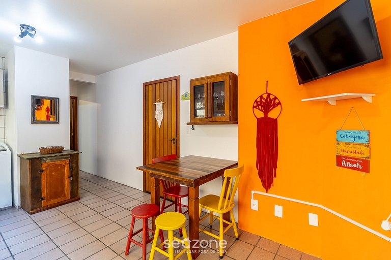 Bonito apt c/ parrilla, cerca de la playa. BOU0101