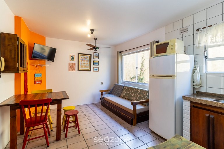 Bonito apt c/ parrilla, cerca de la playa. BOU0101