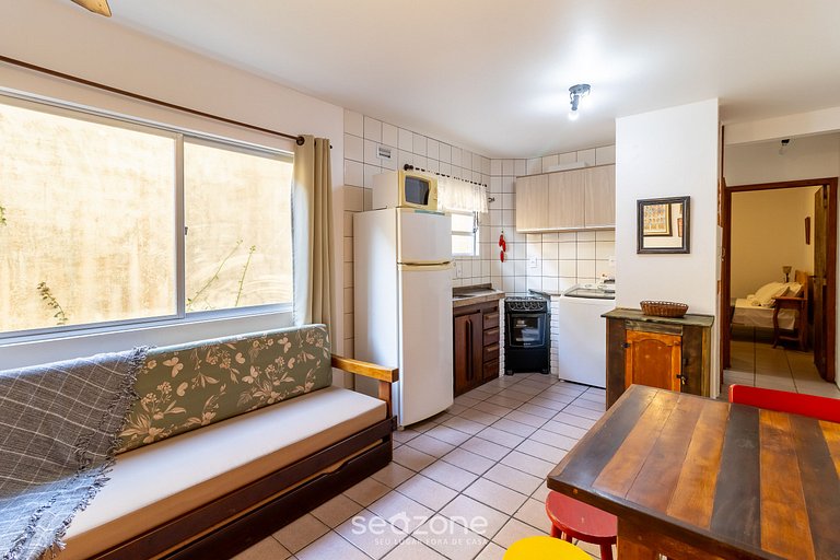 Belo apto c/ churrasq. próx a praia BOU0101